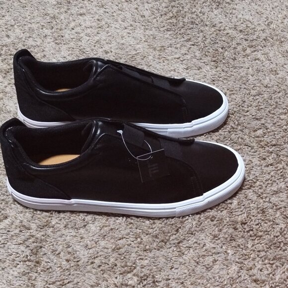 Men\'s London Fog Memory Foam Black Francis Slip on Shoes Size 12 M. NWT. main image 7